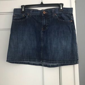 Denim Mini Skirt